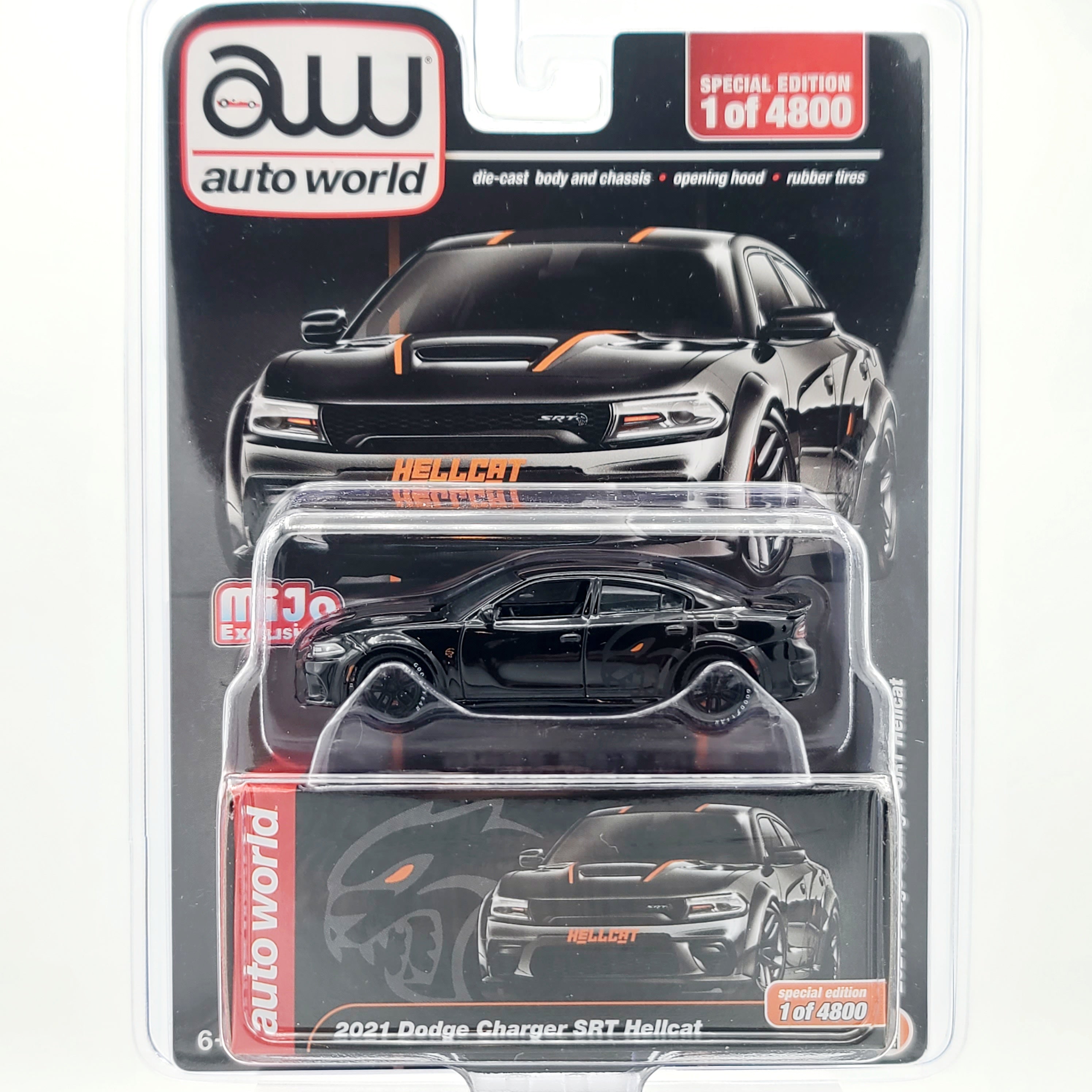 Auto World '21 Dodge Charger SRT Hellcat - 1:64 (2025 MiJo Exclusives - Limited Edition)